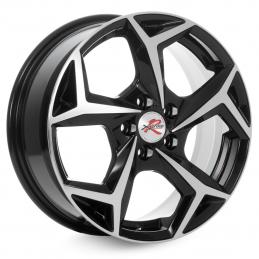 X`trike RST R066 6.5x16 PCD5x114.3 ET44 DIA 67.1  BK/FP